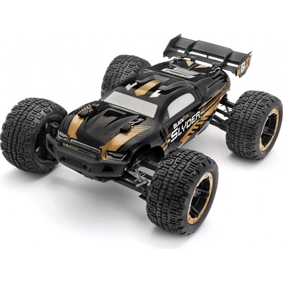 Blackzon Slyder ST 1/16 zlatá komutátorový RC model auta elektrický Truggy 4WD 4x4 RtR 2,4 GHz 1:16