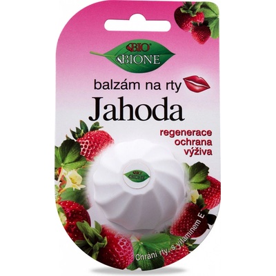 BC Bione Cosmetics balzam na pery vajíčko Jahoda 6 ml