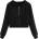 Miso Суичър Miso Women's Cropped Hoodie - Black