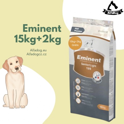 Eminent Dog Senior Light 15 kg 2 kg