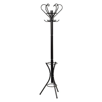 Bogdan Furniture Закачалка за дрехи модел Memo-197 - черен