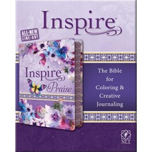 Inspire Praise Bible NLT, Feminine Deluxe Tyndale Leather