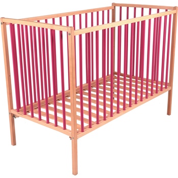 Combelle Детско Дървено Легло Remi Натур Розов Combelle (E-152012)