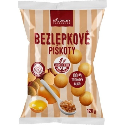 Kávoviny Bezlepkové piškoty 120 g