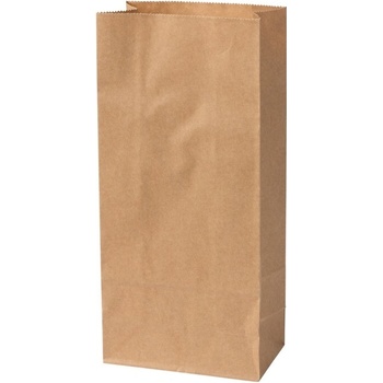 Nideko Papierové vrecko s krížovým dnom hnedé 11x6x22 5cm