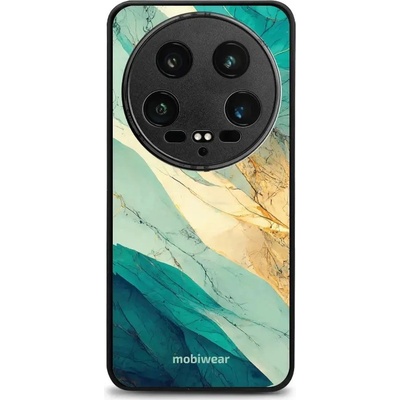 Mobiwear Glossy Xiaomi 14 Ultra 5G G024G Zlatavý a zelenkavý mramor