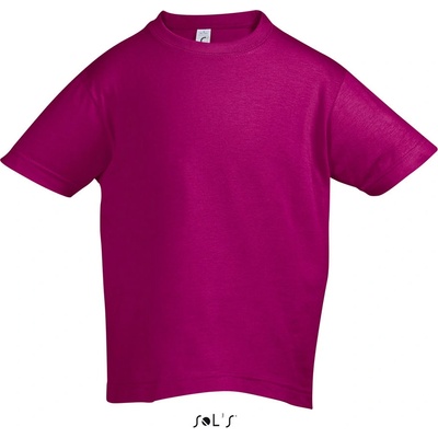Sol's Collection tričko Regent Kids COT-25197031082 Fuchsia