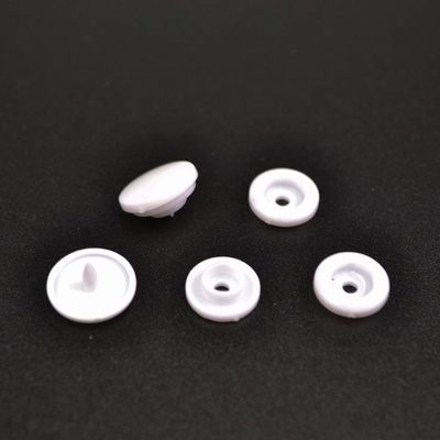 Takoy Patentky 12 mm biela - balenie 20ks