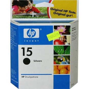HP 15 originální inkoustová kazeta černá C6615DE