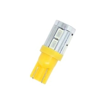 Лед крушки тип t10 5w с 10 smd 5630 диода - Жълт цвят