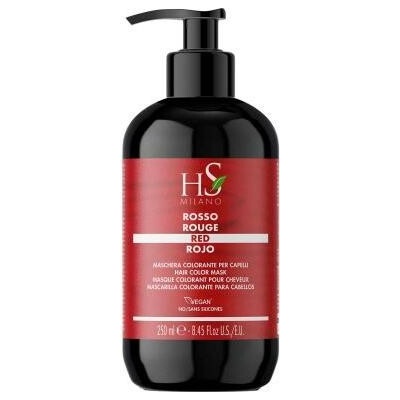 HS Milano Hair Color Mask farbiaca maska na vlasy Red 250 ml
