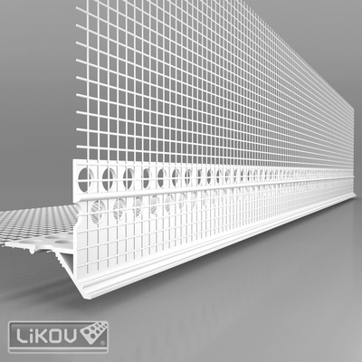 Likov lišta LTDU nadokenná s nepriznanou okapnicou 2,5 m (143.25) 1 ks