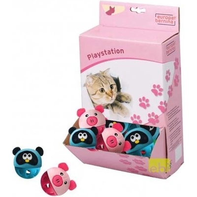 Europet Benina Cat Play Animal Head Roller 5cm