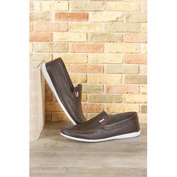 Grand Polo Club Gpc polo Мъжки кожени обувки - Тъмно кафяви 9979112 (265555_Тъмно кафяв)