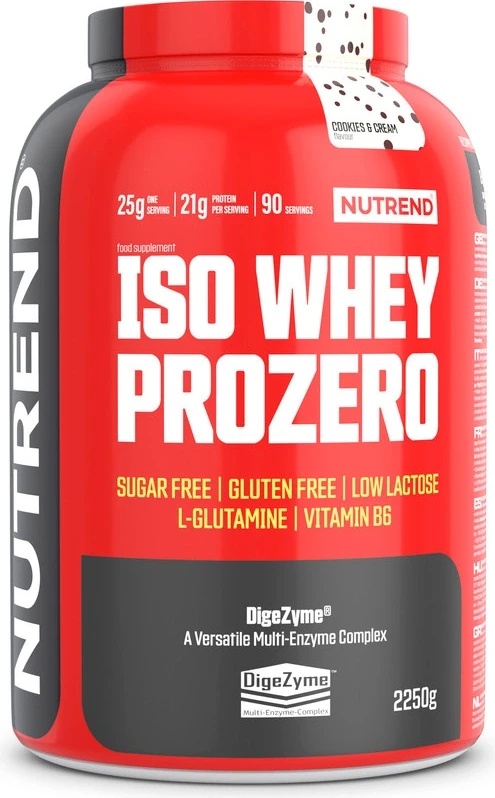NUTREND Iso Whey PROZERO 2250 g