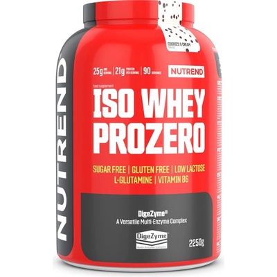 NUTREND Iso Whey PROZERO 2250 g