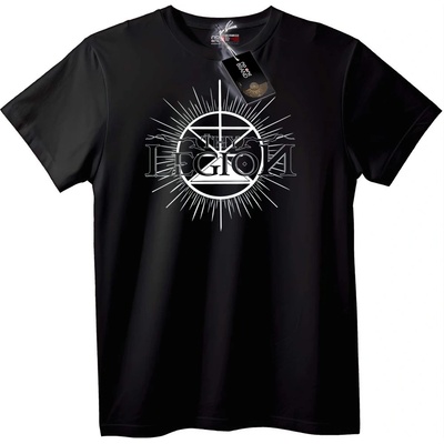 NOONEBRAND Тениска със Символ на Легиона - 2XL, Black