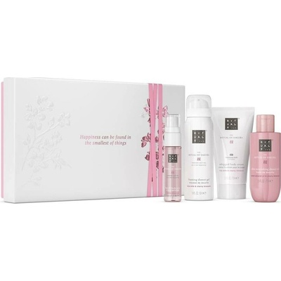 Rituals The Ritual Of Sakura sprchový gel 50 ml + sprchový olej 75 ml + tělový krém 70 ml + tělový sprej 20 ml