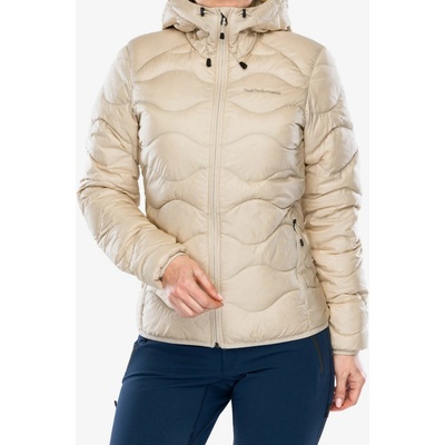 Peak Performance Helium Down Hood Jacket sand fog