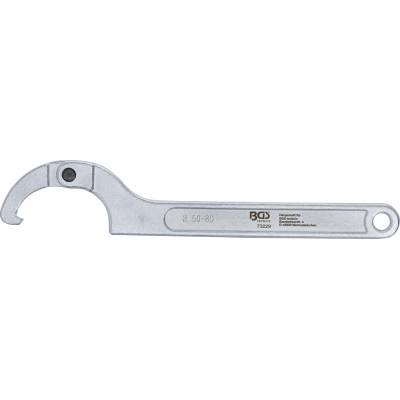 BGS technic Kĺbový hákový kľúč s výstupkom 50 - 80 mm BGS 73229