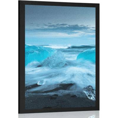 Plakát ledové kry - 40x60 no frame