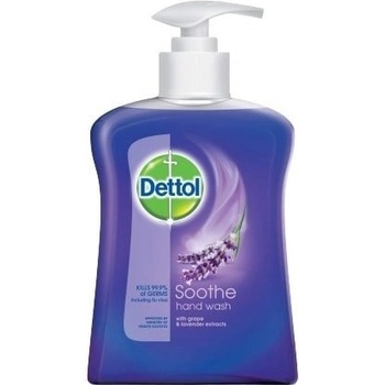 Dettol Antibakterial tekuté mydlo s levanduľou a výťažkami z hrozna dávkovač 250 ml