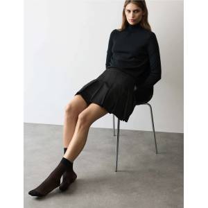 Marks & Spencer 10 DEN Чорапи 4 чифта Marks & Spencer | Cheren | ЖЕНИ | ЕДИН РАЗМЕР