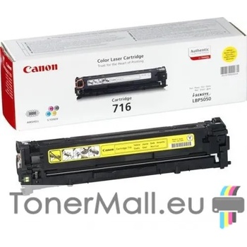 Canon Оригинална тонер касета CANON Cartridge 716Y (Yellow) 1977B002AA