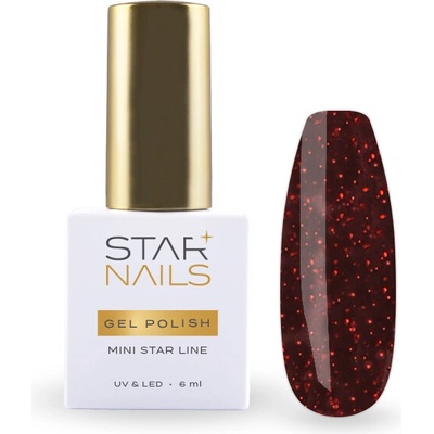 Mini Star Uv Led gel Polish gel lak Nelson 043 6 ml
