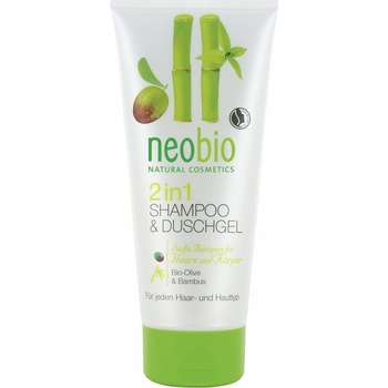 Neobio Oliva & Bambus sprchový gel 200 ml