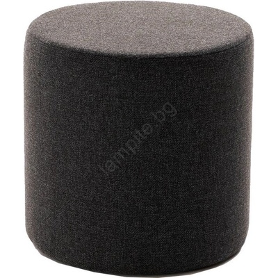 Asir Пуф rondo Ø 40 см, тъмно кафяв (as3164)