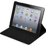 SwitchEasy CANVAS - кожен кейс и поставка за iPad 4, iPad 3, iPad 2 (черен)