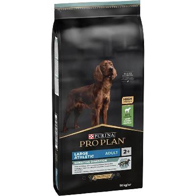 Purina Pro Plan Large Adult Athletic Sensitive Digestion jahňacie 14 kg Purina ProPlan pro dospělé psy citlivé trávení z jehnacím masem 14kg