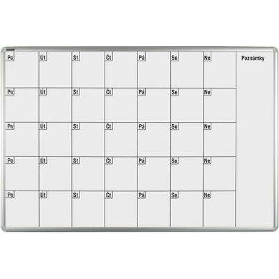 SOLLAU Plánovací tabule PK L 70 x 100 cm - měsíční