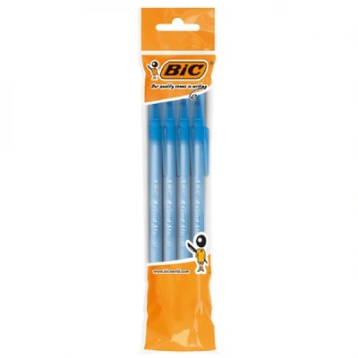 BIC Химикалки Bic Round stic син 4бр