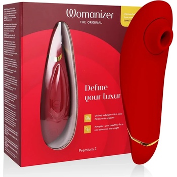 Image 1 of Премиум клитор стимулатор - Womanizer Premium 2 Bordeaux (D-235672)