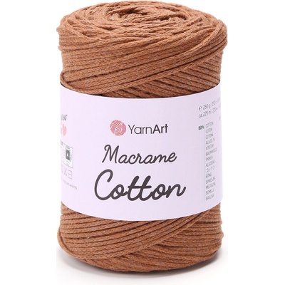 Yarn Art Macrame Cotton 788 hnědá
