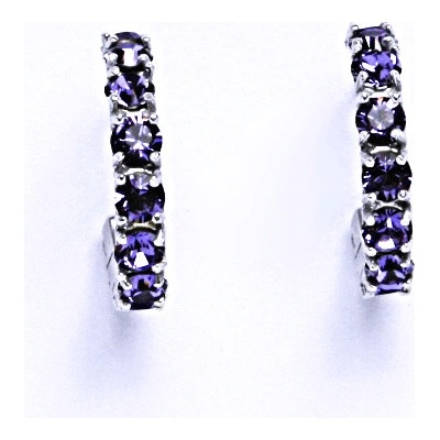 Čištín s krystaly Swarovski Tanzanit NŠ 1340