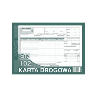 Michalczyk & Prokop SM/102 road card numbered 801-1N