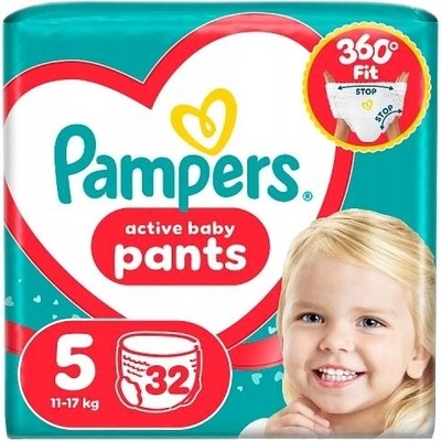 Pampers Active pants 5 32ks