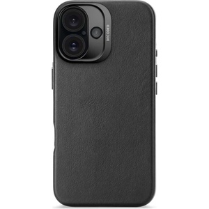 Decoded Калъф за iPhone 16 от Decoded - Кожен (еко) - Черен (K-D25IPO16BC1BK)