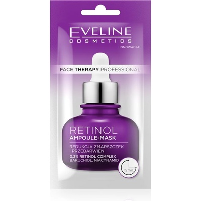 Eveline Cosmetics Face Therapy Retinol маска-крем против първите признаци на стареене на кожата 8ml