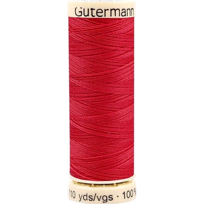 Prima-obchod Polyesterové nitě návin 100 m Gütermann univerzální, barva 382 Poppy Red
