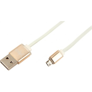 Net-X KABNTX1002 Micro USB to USB Nabíjení/Synchronizace, oboustranné konektory, bílý