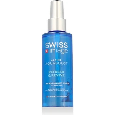 Swiss Image Alpine Aquaboost Refresh & Revive Hydrating Mist Toner хидратиращ тоник за лице в спрей 150 ml унисекс