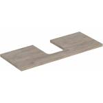 Geberit Плот за мивка Geberit One с централен изрез 120 см, американски орех хикори (505.275.00.6)