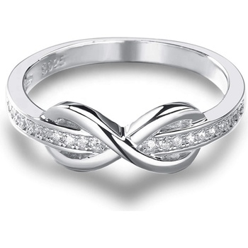 Silenti Jewelry Сребърен пръстен "Безкрайност" - 9 - 59.5мм (19.1мм диам. )