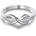 Silenti Jewelry Сребърен пръстен "Безкрайност" - 9 - 59.5мм (19.1мм диам. )