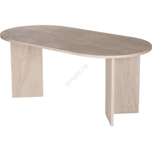ASIR GROUP Трапезна маса NEL 180x90 см бежова (AS3399)