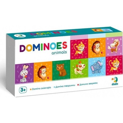 Dodo Domino zvířátka 29 dílků